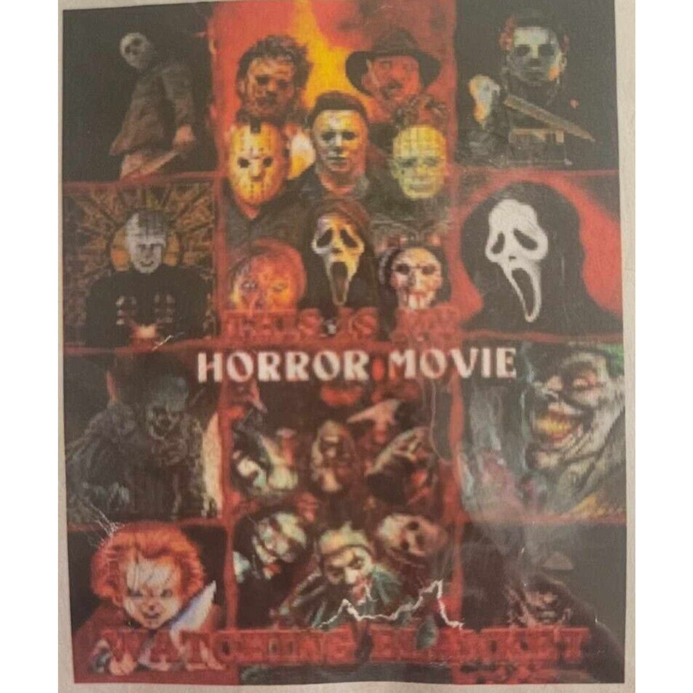 Horror movie blanket 50x60